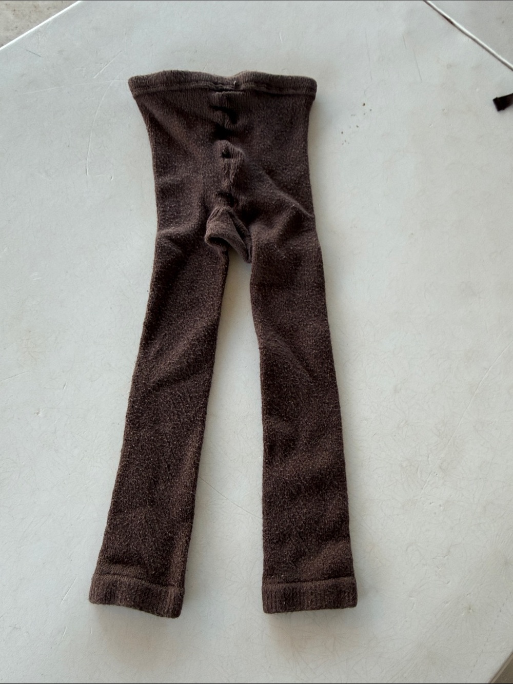 GAPKIDS Chocolate Brown Kids Fleece Tights